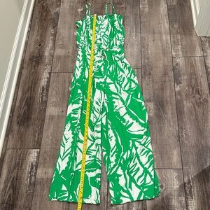 Lilly Pulitzer Green and White Girls One Piece